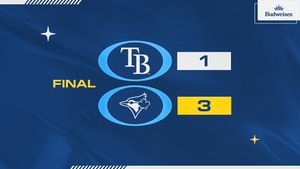 Image post by @RaysBaseball on Twitter