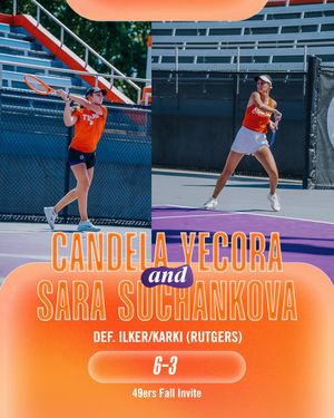 Image post by @clemsonwtennis on Instagram