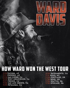 Image post by @warddavismusic on Instagram