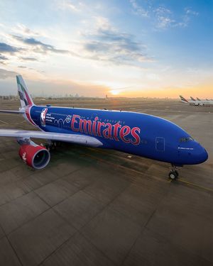 Image post by @emirates on Instagram