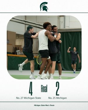 Image post by @msu_mtennis on Instagram