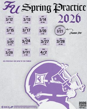 Image post by @paladinfootball on Instagram