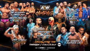 Image post by @AEW on Twitter