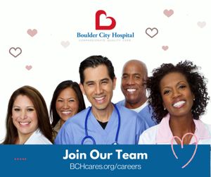 Image post by @BoulderCityHospitalBCH on Facebook