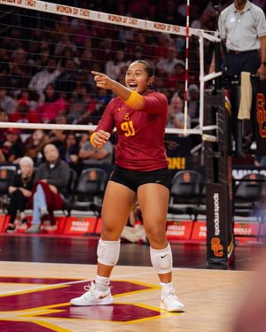 Image post by @uscwomensvolley on Instagram