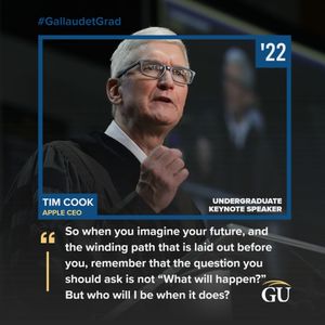 Image post by @gallaudetu on Instagram