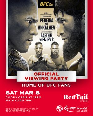 Image post by @ufc on Twitter