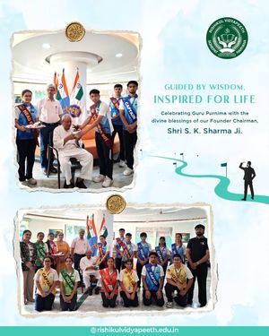 Image post by @rishikulvidyapeeth on Instagram
