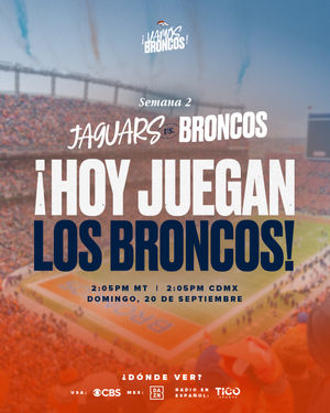 Image post by @broncosespanol on Instagram