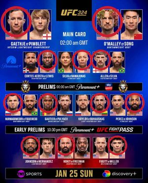 Image post by @prolondonmma on Instagram
