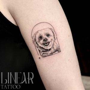 Image post by @christina.lineartattoo on Instagram