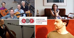 Image post by @americancomposersforum on Instagram