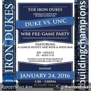 Image post by @dukewbb on Instagram