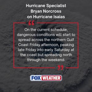 Image post by @foxweather on Instagram