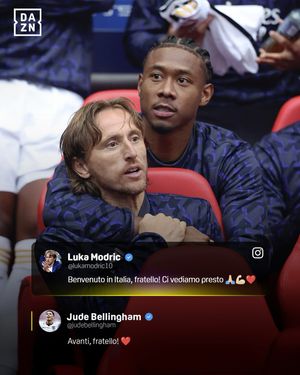 Image post by @dazn_it on Instagram