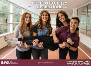 Image post by @fsucampusrec on Facebook