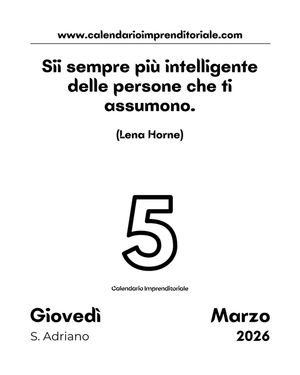Image post by @calendarioimprenditoriale on Instagram