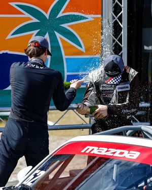Image post by @mazdamotorsports on Instagram