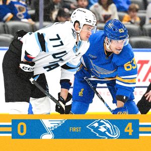 Image post by @StLouisBlues on Twitter