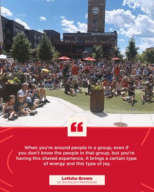 Image post by @uofcincy on Twitter