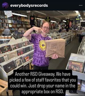 Image post by @recordstoredayus on Instagram