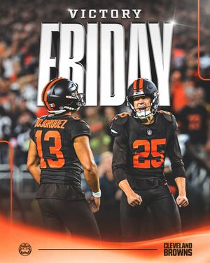 Image post by @Browns on Twitter/X