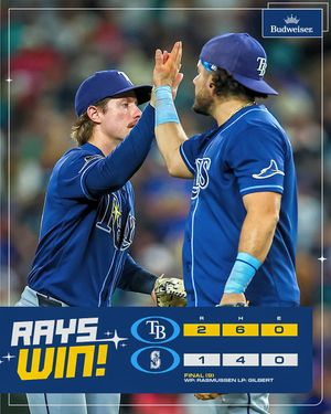 Image post by @raysbaseball on Instagram