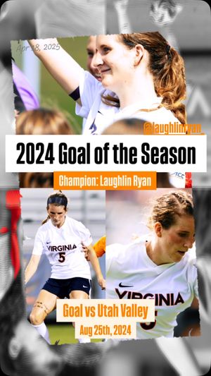 Video post by @UVAWomenSoccer on Facebook