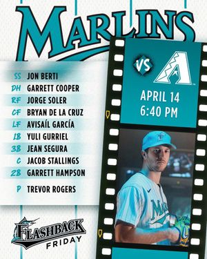 Image post by @Marlins on Twitter