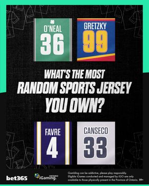 Image post by @bet365ca on Twitter