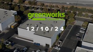Video post by @greenworkscommercial on Facebook