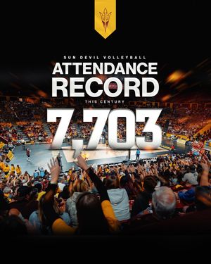 Image post by @sundevilvolleyball on Instagram