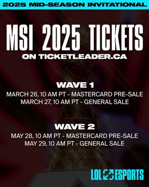 Image post by @lolesports on Twitter