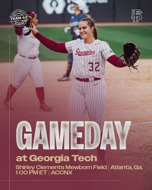Image post by @fsusoftball on Instagram