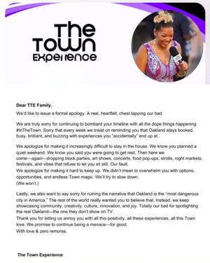 Image post by @thetownexperience on Instagram