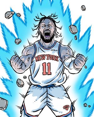 Image post by @nyknicks on Twitter