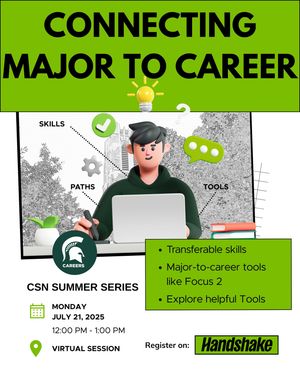 Image post by @msu_careerservices on Instagram