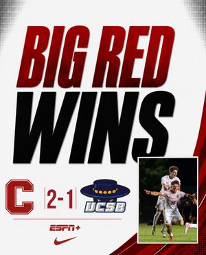 Image post by @cornellmsoccer on Instagram