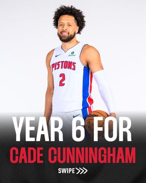 Image post by @detroitpistons on Instagram