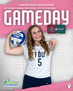 Image post by @FDUKnightsWVB on Twitter/X