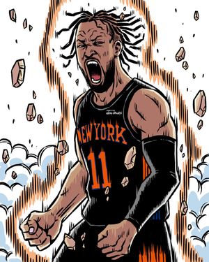 Image post by @nyknicks on Twitter