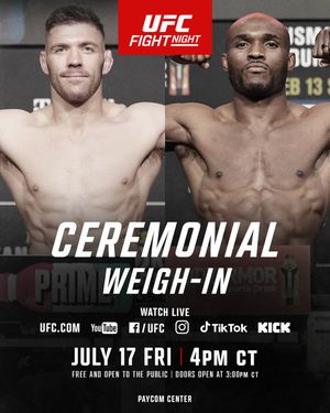 Image post by @ufc on Instagram