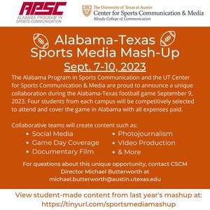 Image post by @UT_CSCM on Twitter