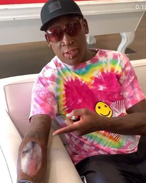 Image post by @dennisrodman on Instagram
