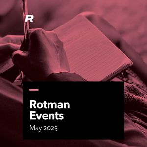 Image post by @rotmanschool on Instagram
