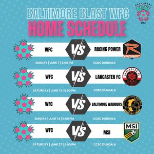 Image post by @baltimore_blast on Instagram
