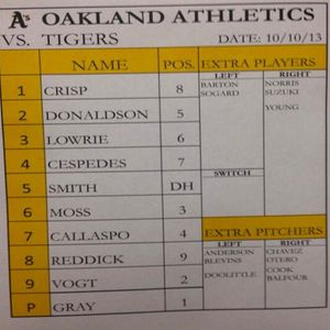 Image post by @athletics on Instagram