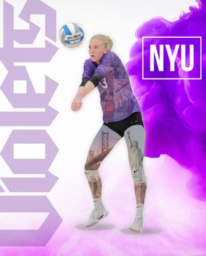 Image post by @nyuwomensvolley on Instagram