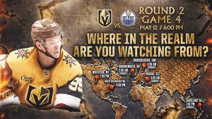 Image post by @GoldenKnights on Twitter