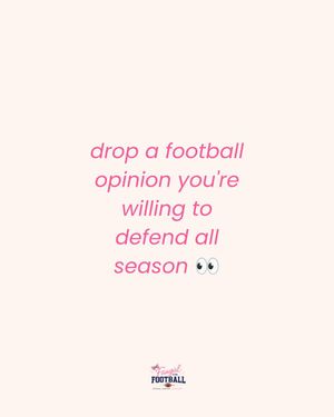 Image post by @fangirlforfootball on Instagram